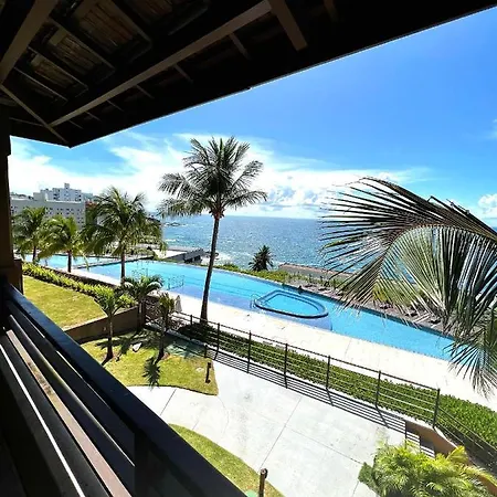 Ap Climatizado Com Vista Mar No Rio Vermelho Salvador de Bahía Exterior foto