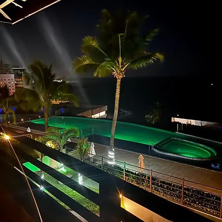 Ap Climatizado Com Vista Mar No Rio Vermelho Salvador de Bahía Exterior foto